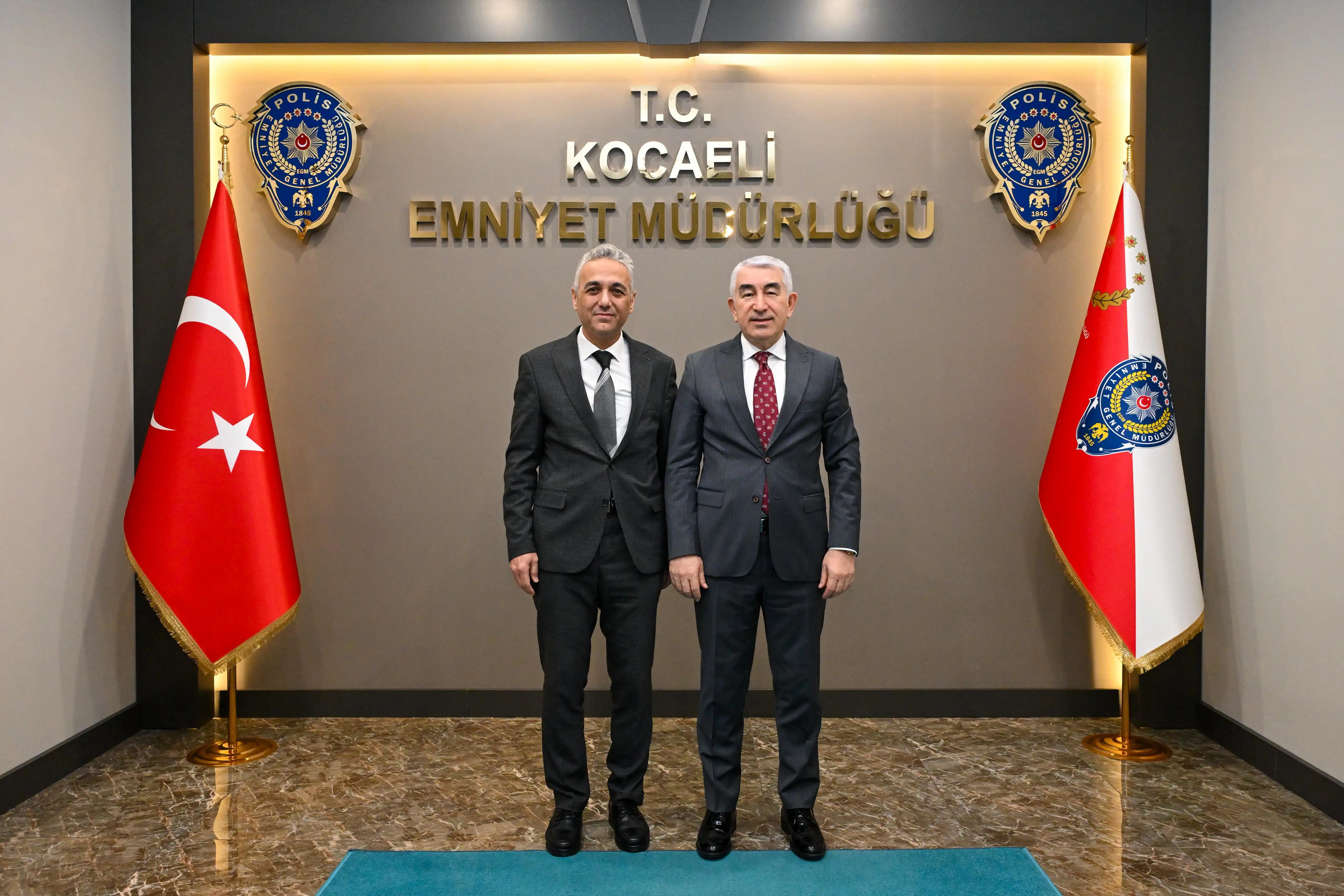 Genel Başkanımız Adil Kurban’dan Kocaeli İl Emniyet Müdürü Faruk Karaduman'a ziyaret
